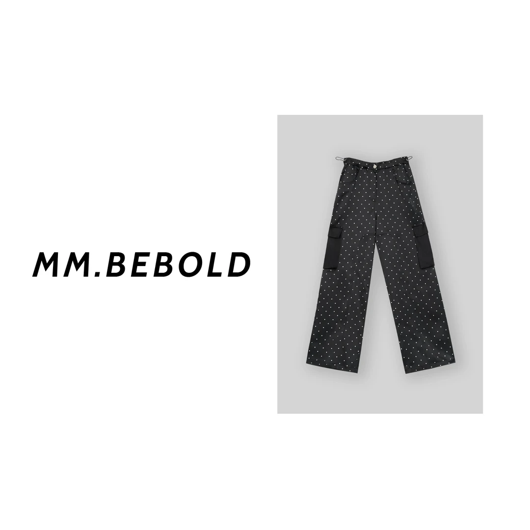 【妙姐精选】抽绳工装休闲裤MQJ1726