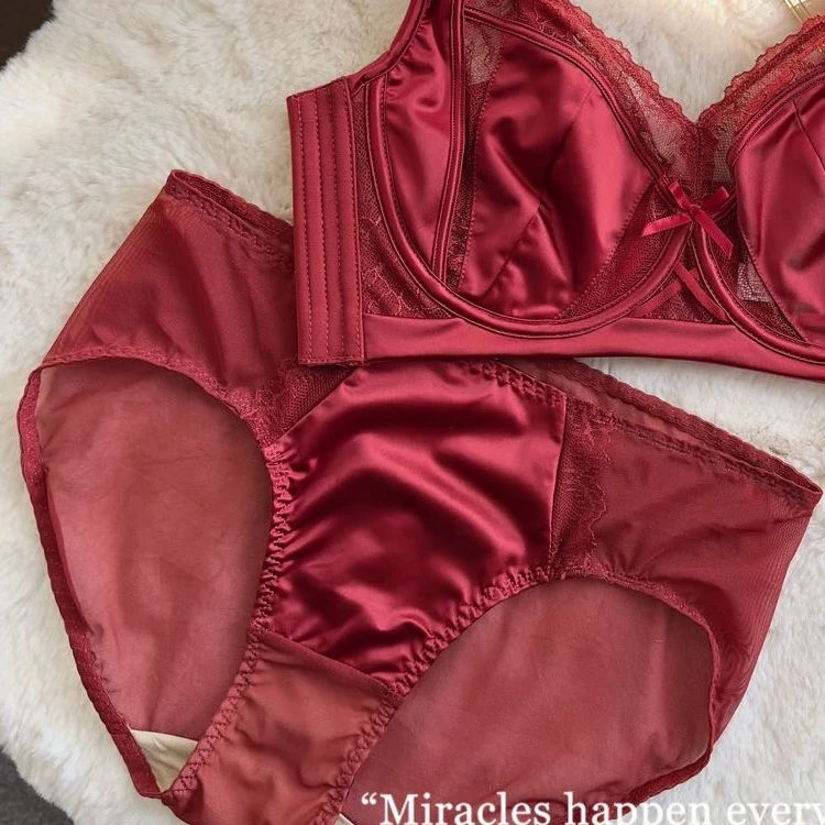 【艾米专属】高奢缎面配套内裤052K