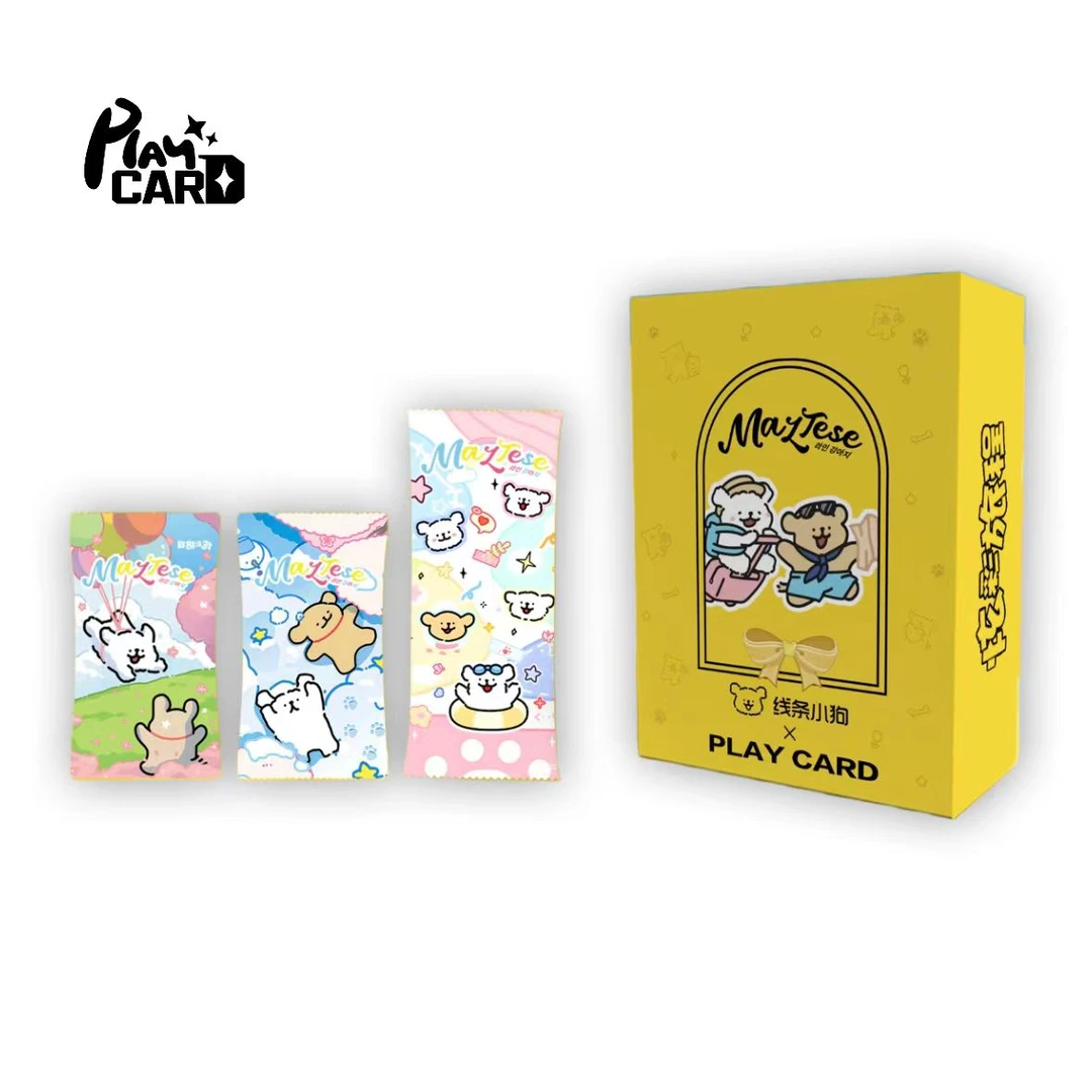 【对对碰 抬盒】Palycard 线条小狗炫彩旅行国产二创收藏卡牌（代拆）