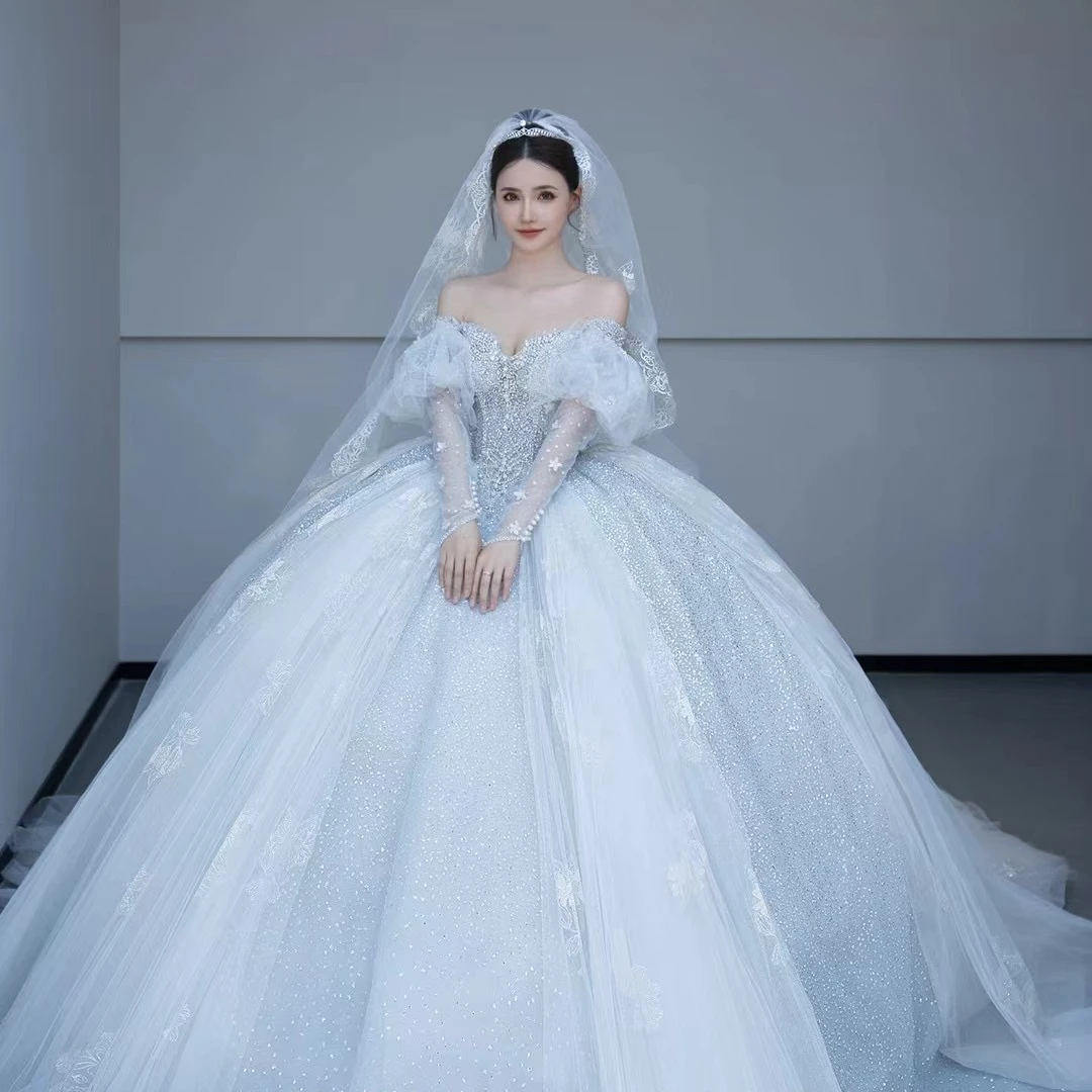 【直播间专拍】婚纱 礼服 秀和-默认微瑕no退no换-下单备注编号