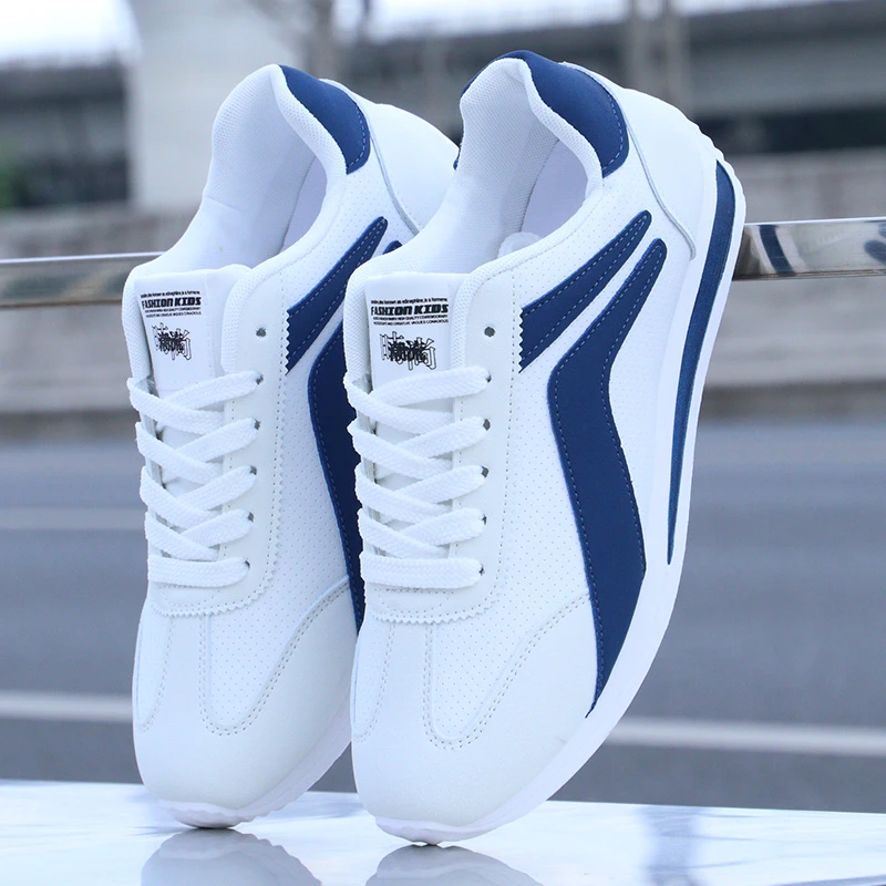 潮流运动鞋男鞋休闲跑步鞋透气防滑阿甘鞋子男士小白潮鞋子男士