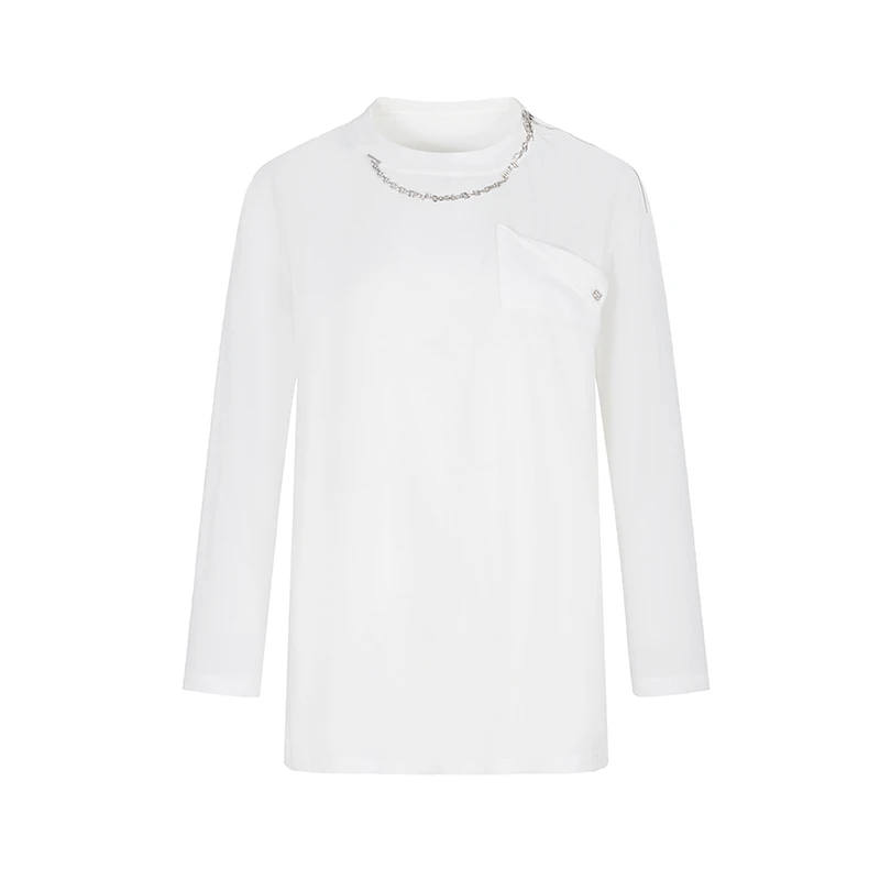 【黄蓉专享】商场同款新品超柔长绒棉宽松自在上衣N038B33670