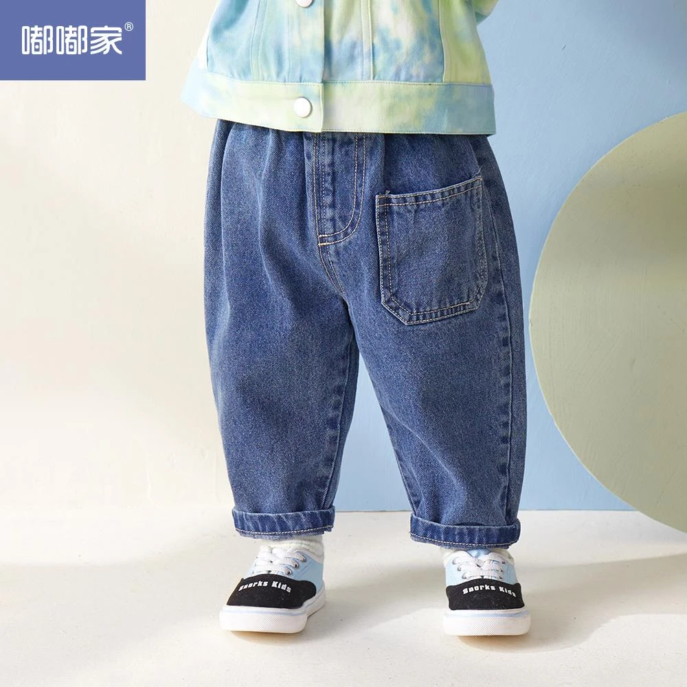 【现货】嘟嘟家宝宝牛仔裤男裤子BGC122ACK577 儿童