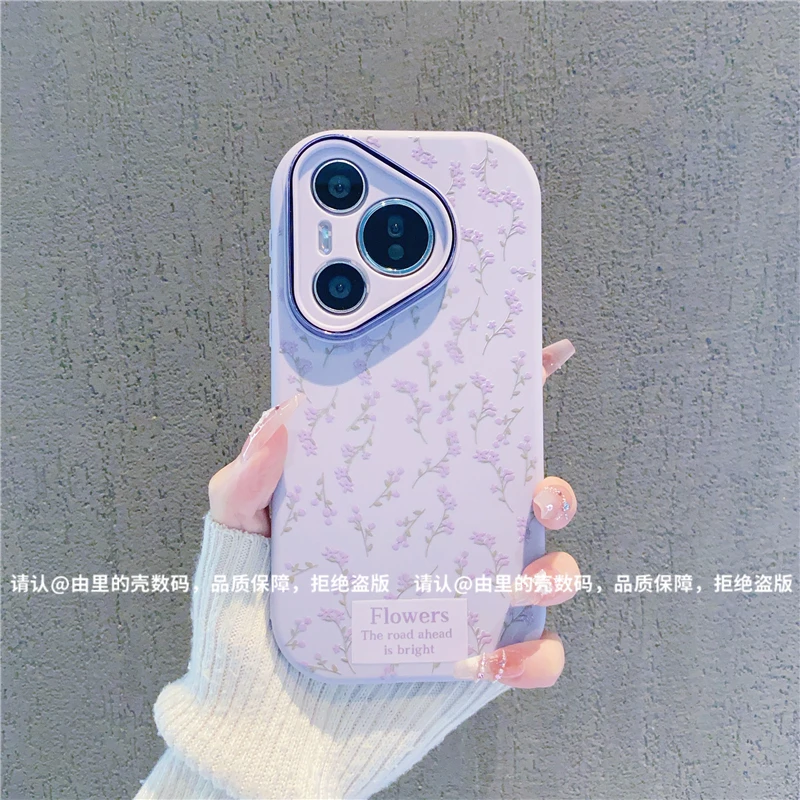 （华为Pura70系列）金属小胖妹适用华为Pura70/70Pro/70pro+手机壳