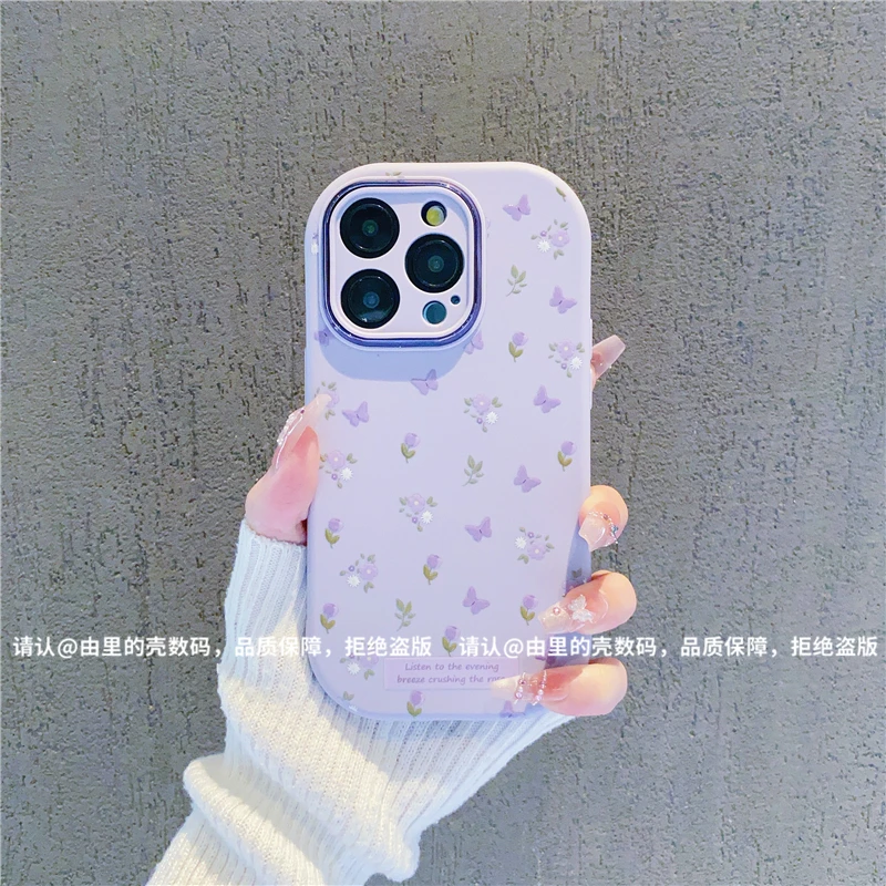 （iPhone13系列）金属小胖妹适用iPhone13/13Pro/13ProMax手机壳潮