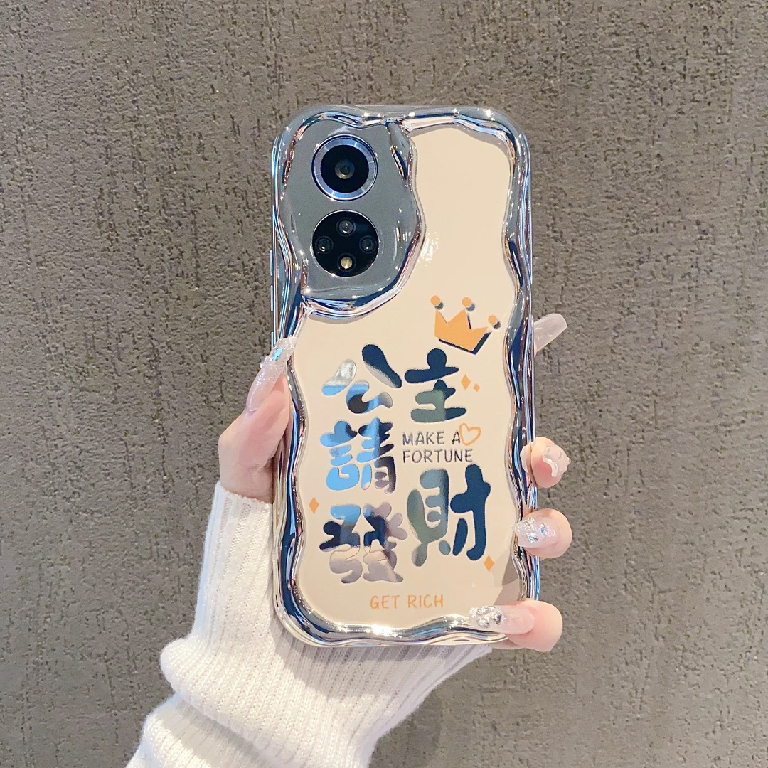 （华为nova9系列）曲边纹电镀适用华为nova9/nova9Pro手机壳防摔潮