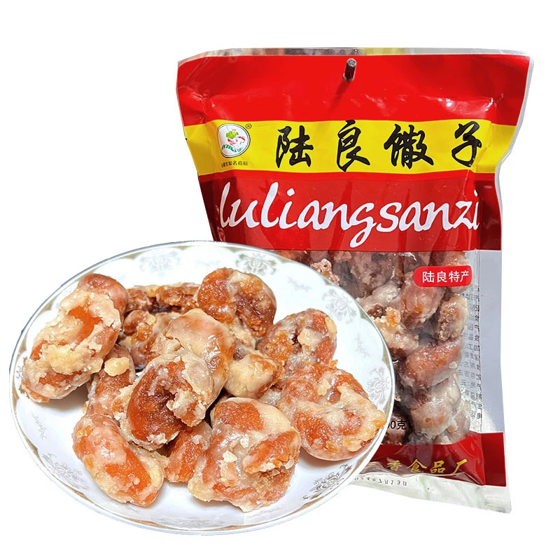 云南特产陆良麻依馓子传统油炸糕点网红零食小吃甜品糖馓子水馓子