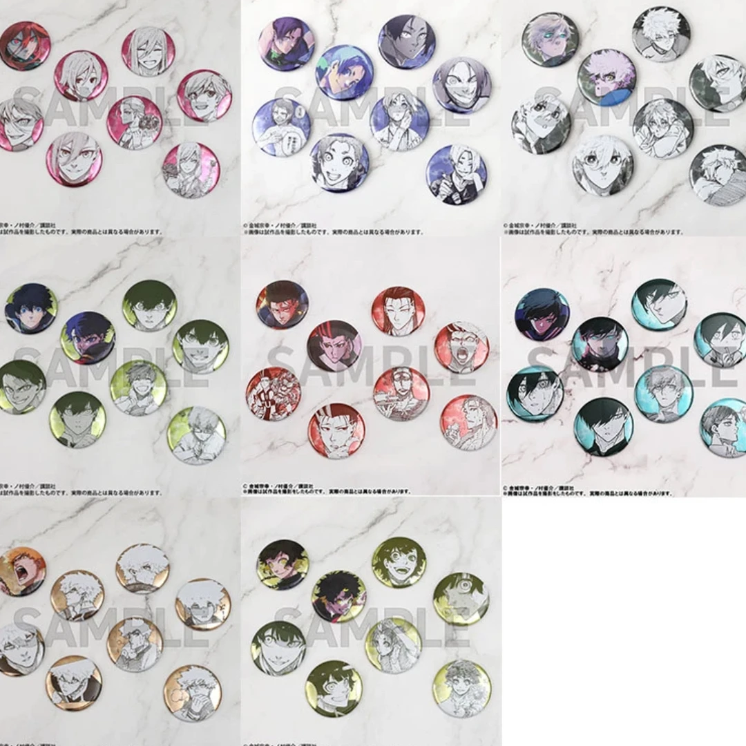 KODANSHA 蓝色监狱个人池第二弹原画系列吧唧收藏徽章(代拆)