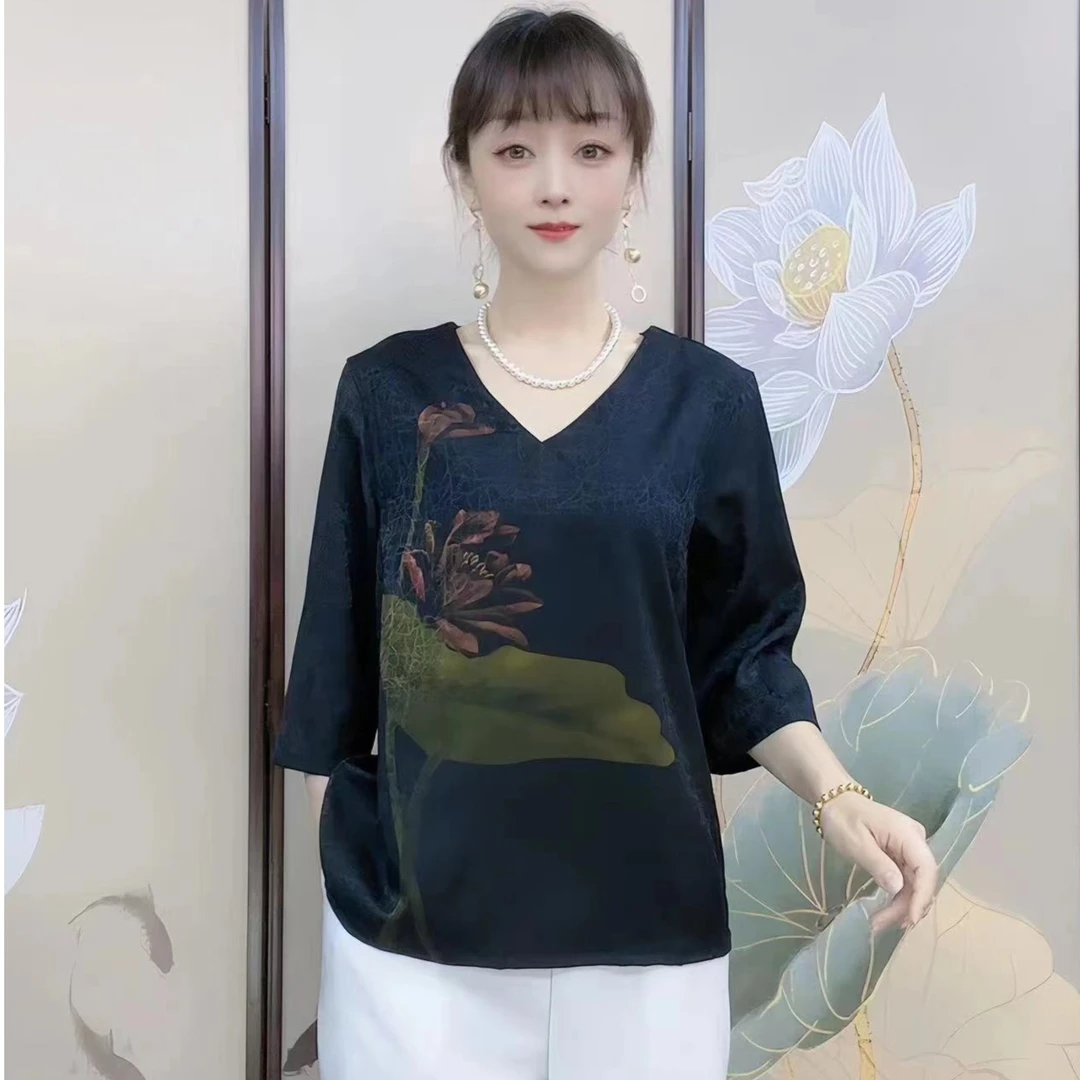 高端双面V龟裂纹小衫F0280