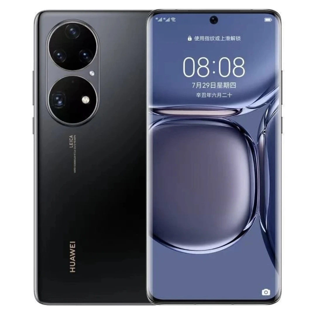 9新 Huawei/华为 90新 二手 P50 Pro 黑色 鸿蒙系统 曲面屏 拍照