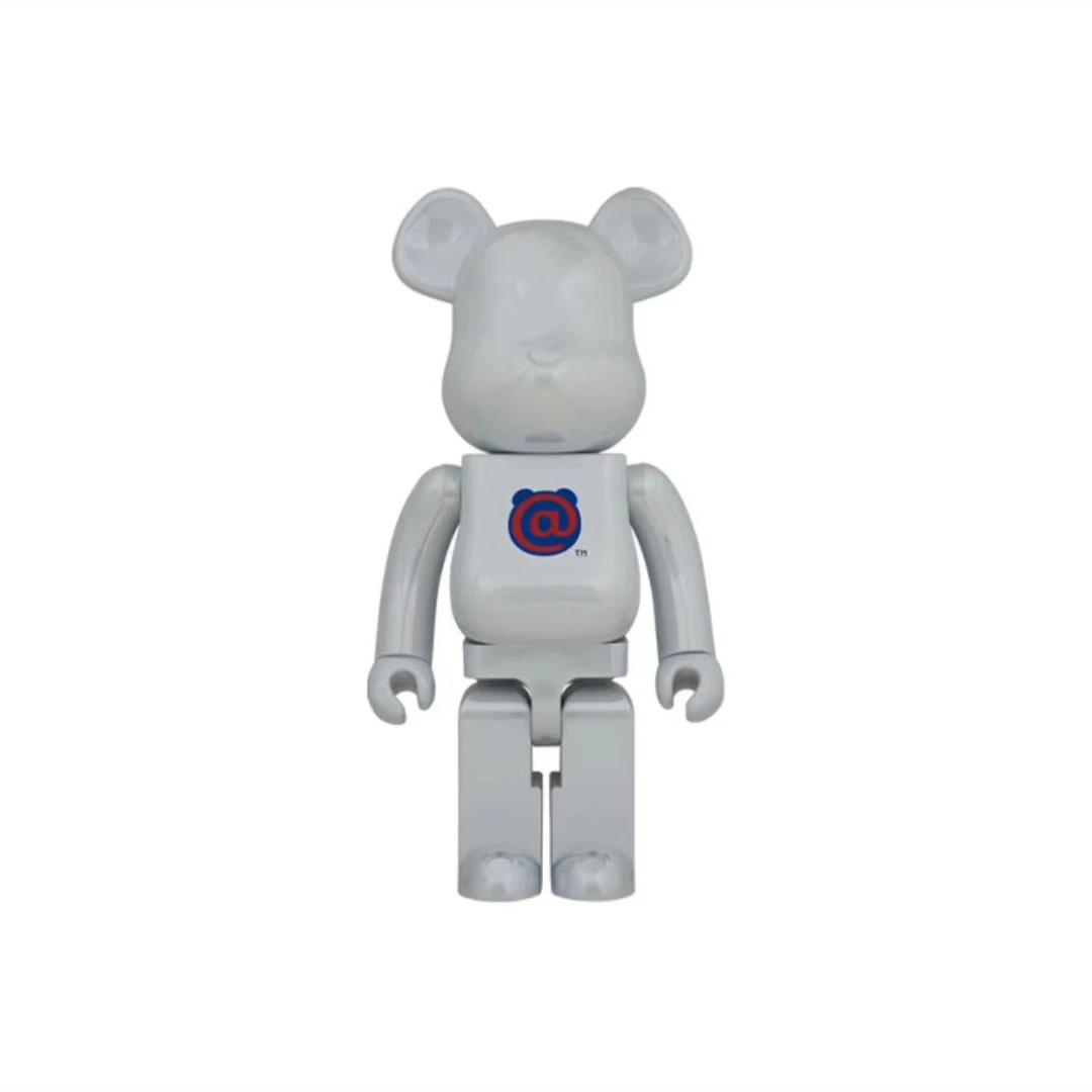【山哥ST】bearbrick积木熊 20周年@白 1000% 双盒