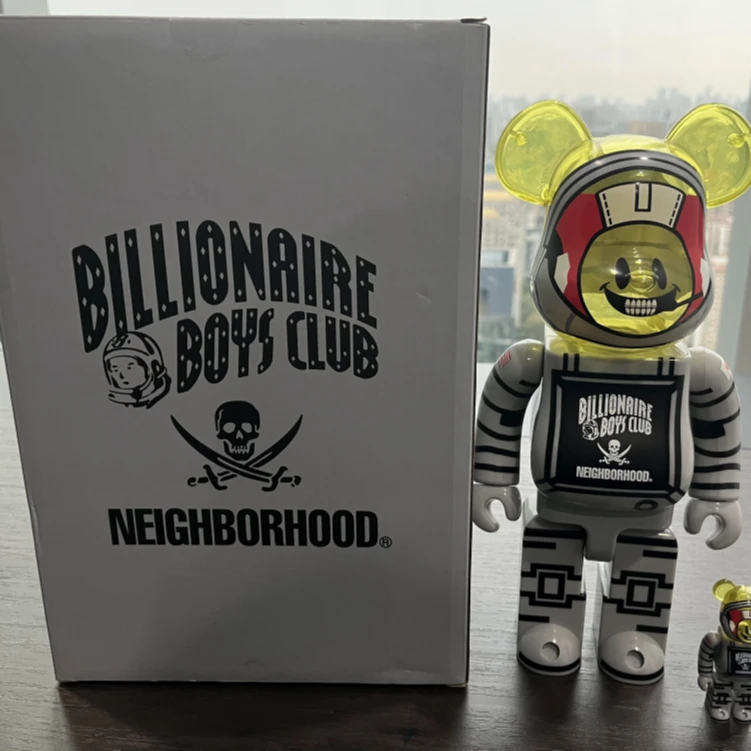【山哥专属】bearbrick积木熊bbc neighborhood 400%