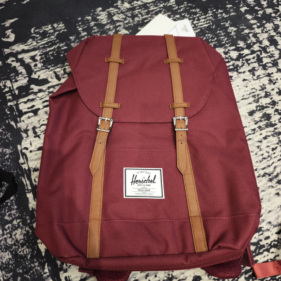 【山哥AL】Herschel赫行 红色双肩包 10066-00746