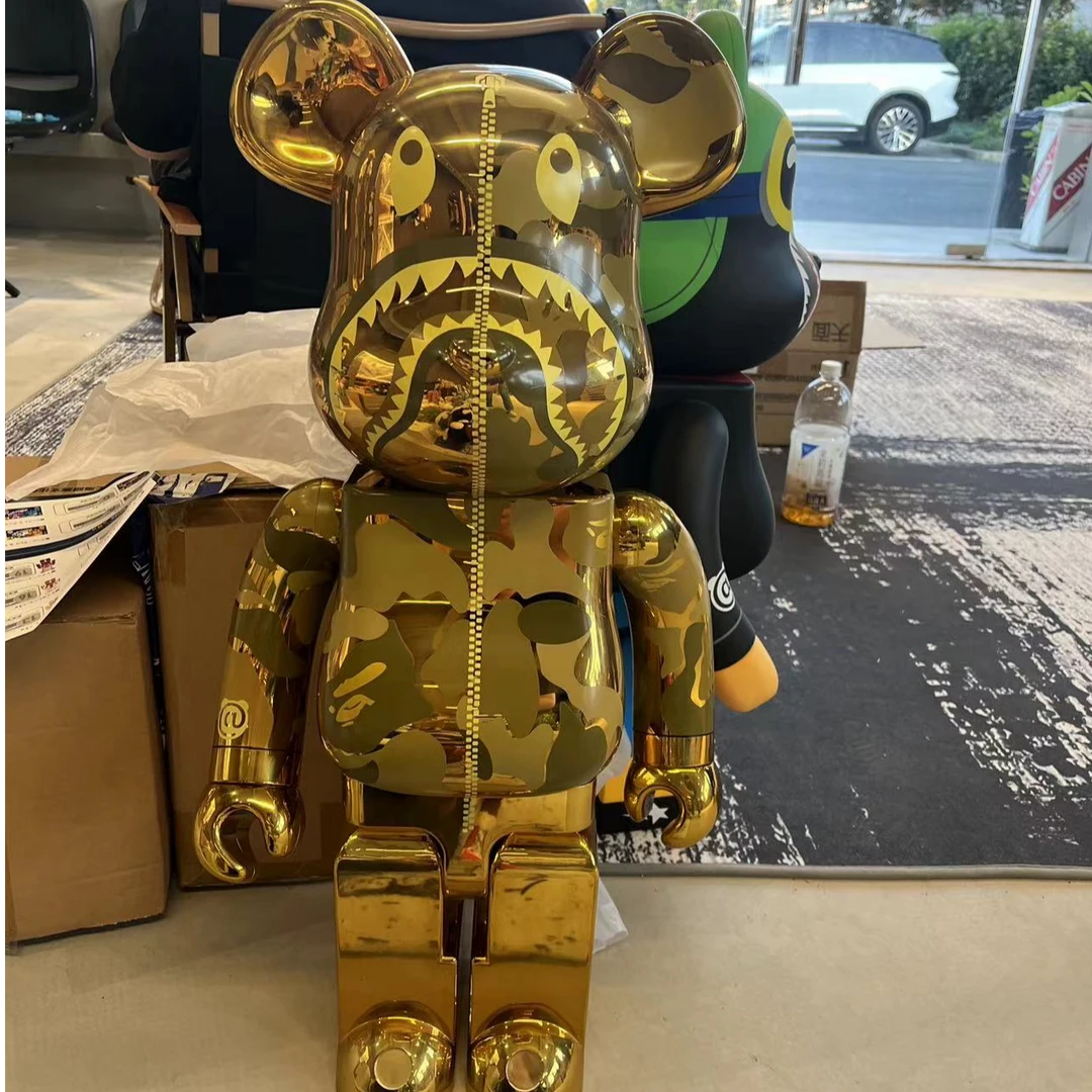 【山哥ST】bearbrick积木熊 金鲨 单盒1000%