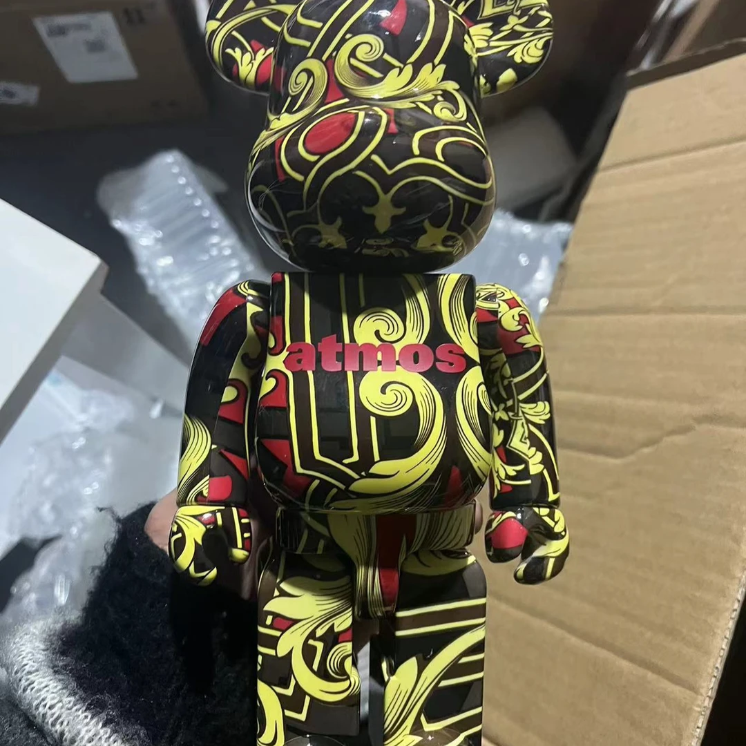 【小白】bearbrick积木熊  atmos 围巾 400%