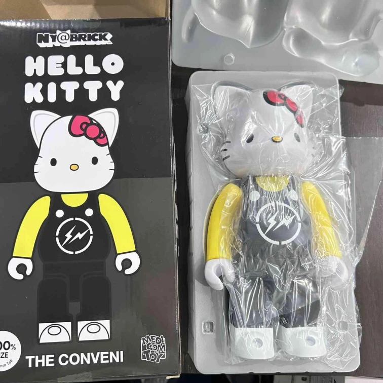 【山哥ST】bearbrick积木熊 藤原浩 hellokitty 400%