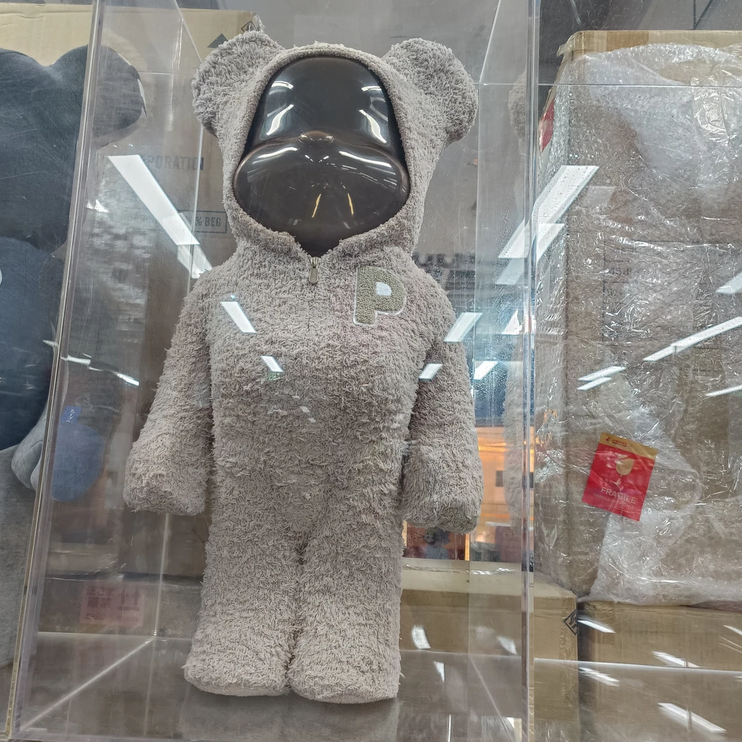 【山哥st】bearbrick 积木熊 睡衣熊 棕色 1000%