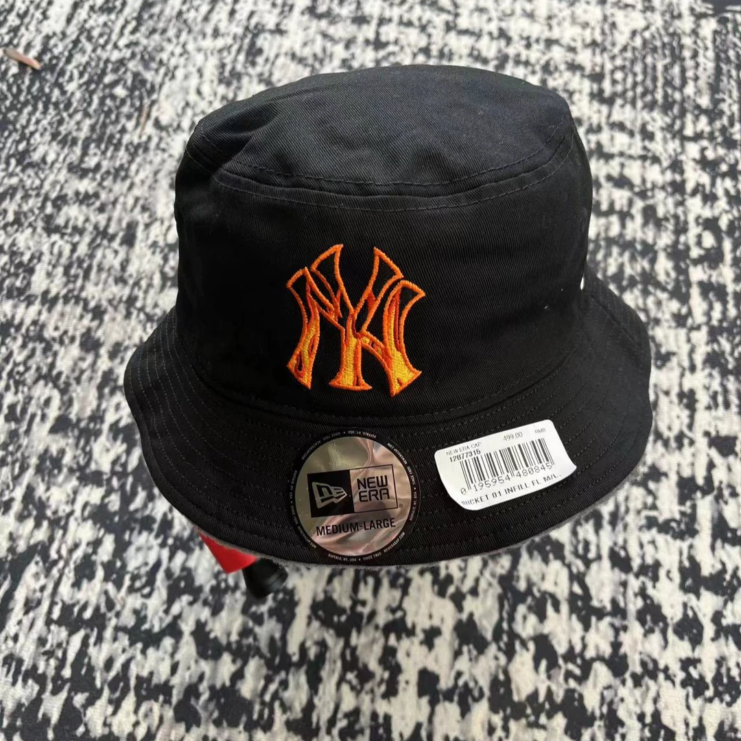 【山哥AL】NEW ERA 黑色渔夫帽 潮流饰品 12877315