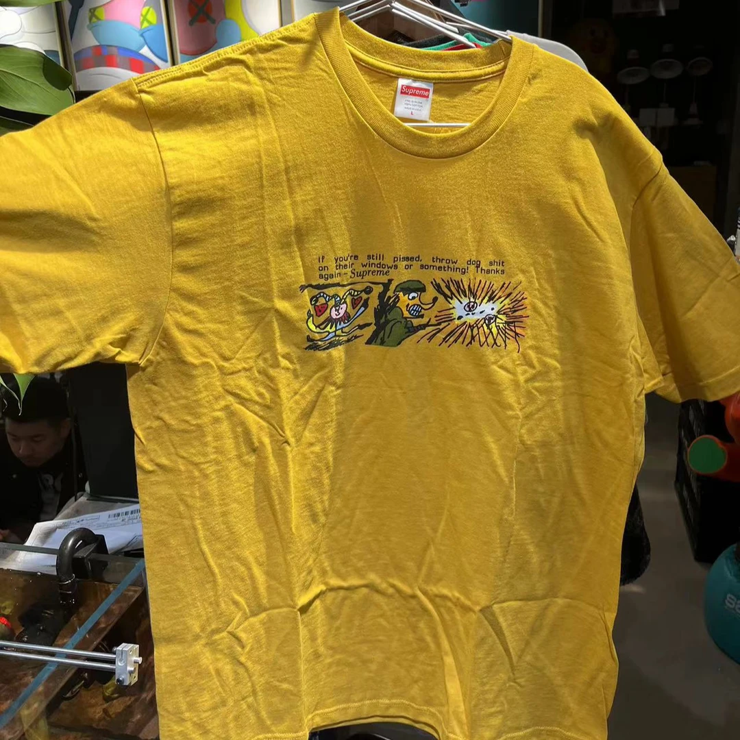 【山哥ALIVE】supreme T恤 潮流服饰 多款可选