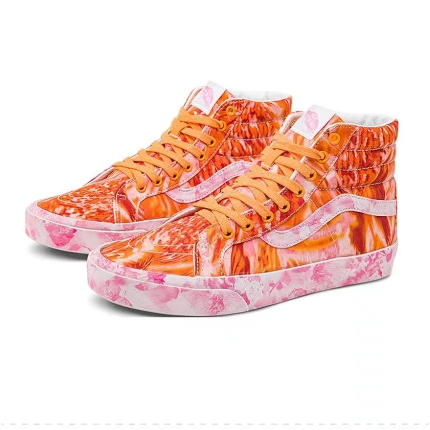 【山哥AL】Vans 潮流休闲 板鞋 红粉 VN0A5KRTBMC