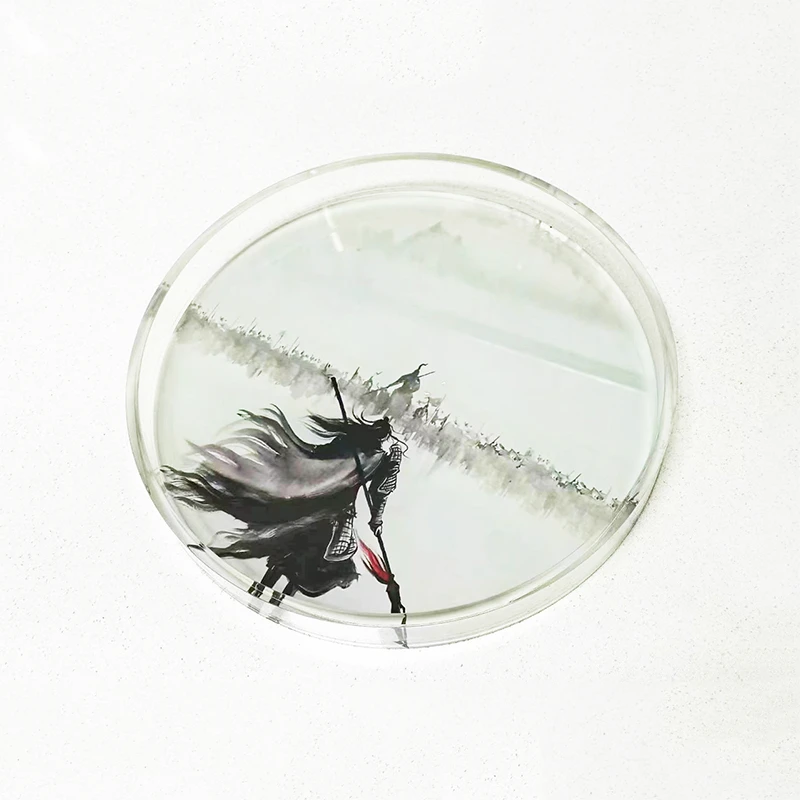 多功能赵云手工陶瓷简约家用桌垫创意茶盘杯盘中式防烫杯垫隔热垫