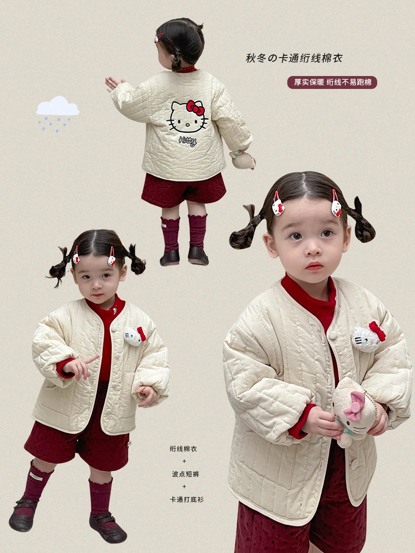 24新款爆款女宝外套冬装连衣裙