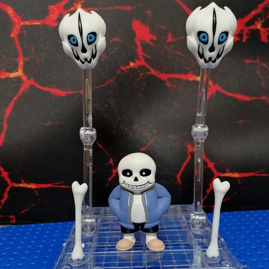 sans手办传说之下UNDERTALE杉斯龙骨炮undertale模型玩具儿童玩具