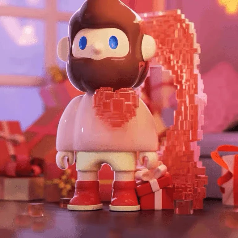 (拆盒）bob10代 次世代·像素全宇宙盲盒潮玩手办