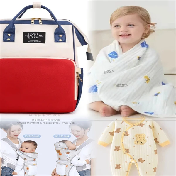 【福利品】婴幼儿花朵口水巾围嘴