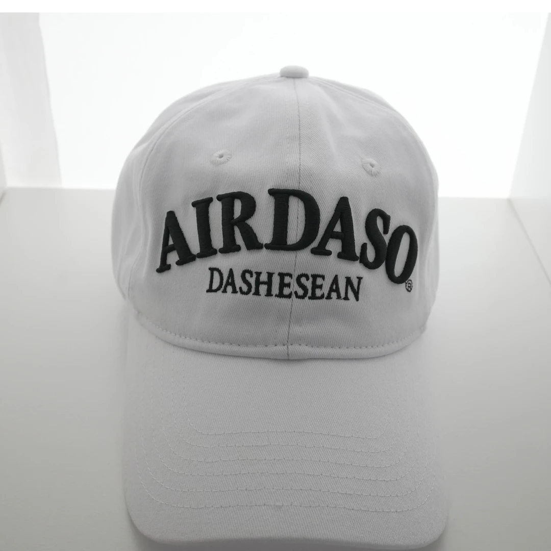 AIRDASO大师兄同款白色棒球帽（软顶）