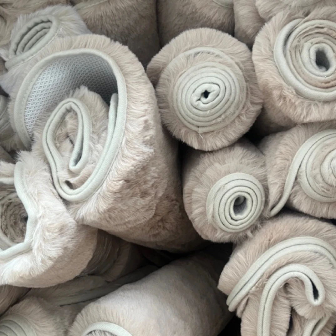 出口德*国 卡其色 仿兔毛 50*80 椅子地垫