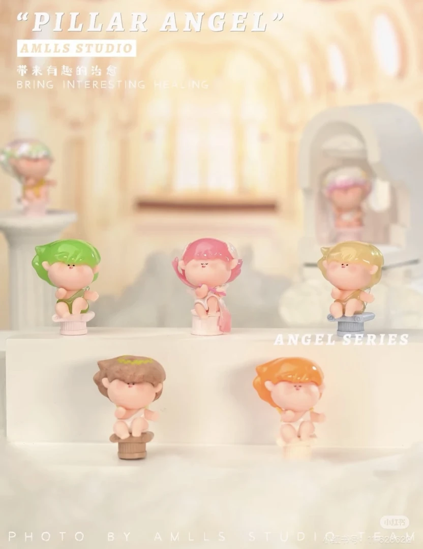 【许愿大转盘】阿玛莉莉丝立柱天使萌粒盲盒玩具