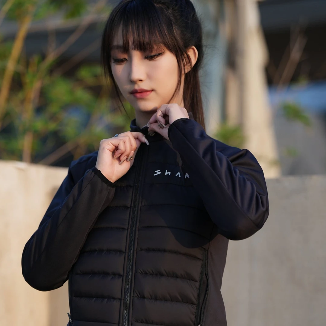 鲨鱼棉夹克冬季超轻骑行户外运动男女通用