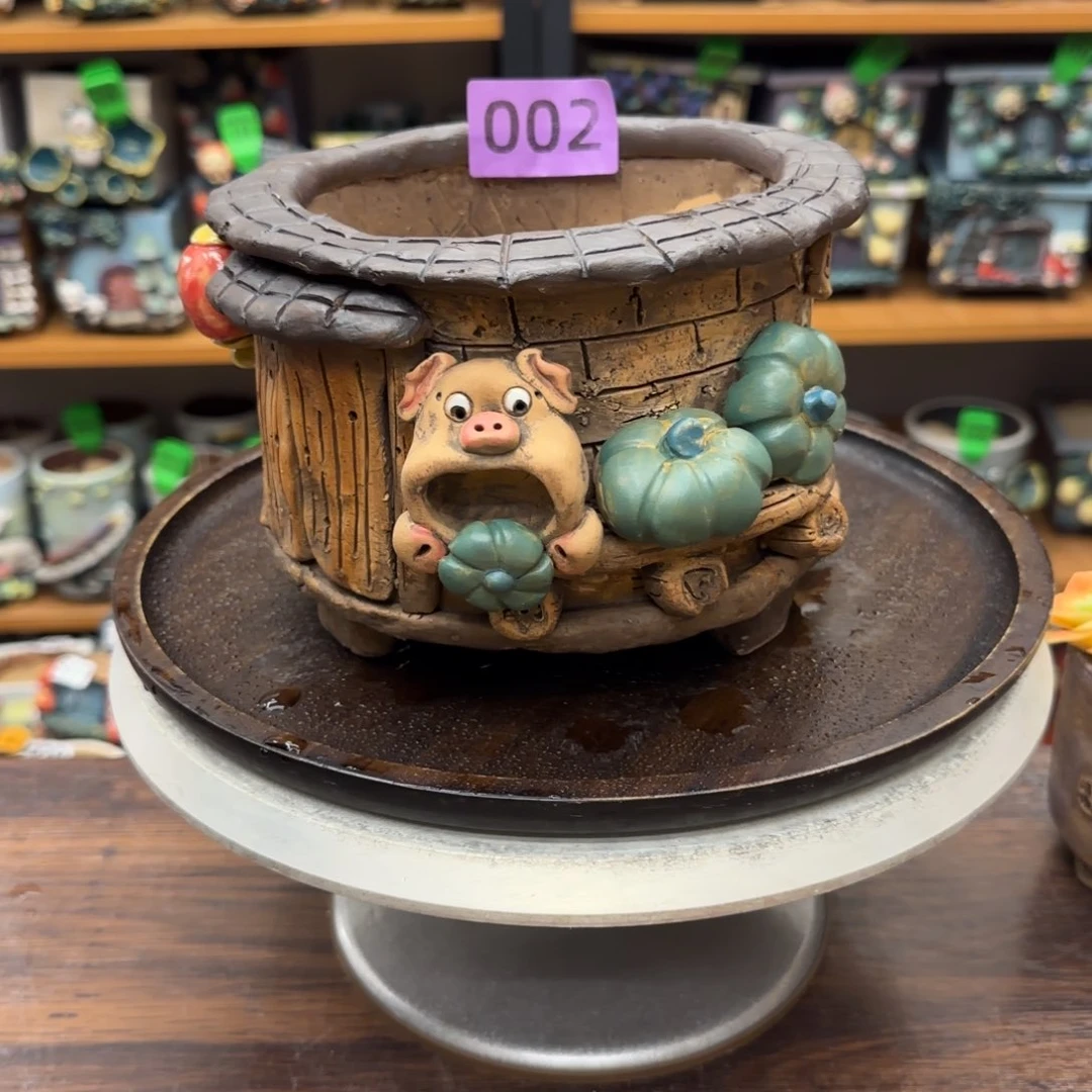 【闪购商品】粗陶手捏