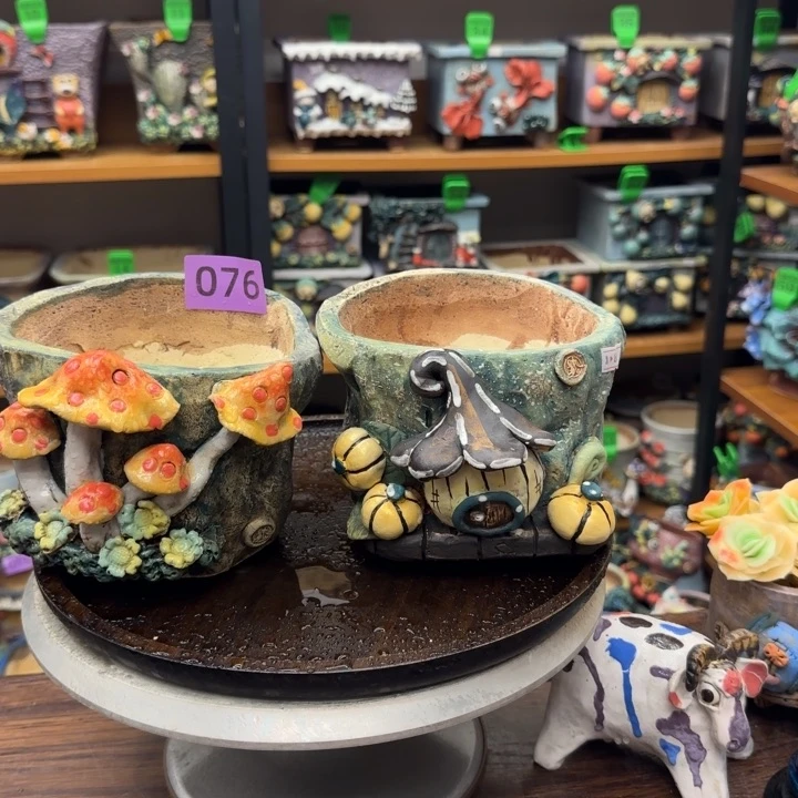 【闪购商品】粗陶手捏