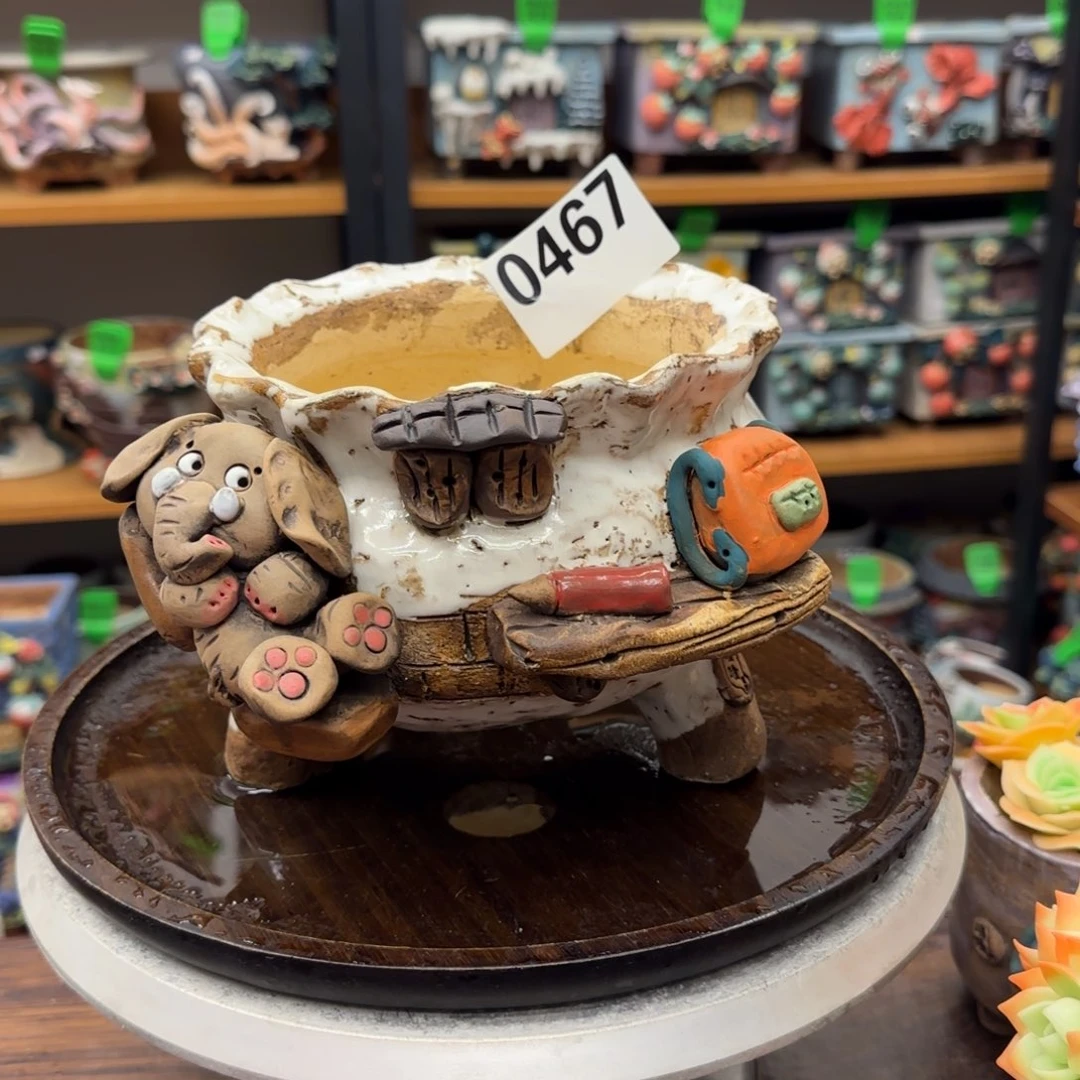 【闪购商品】粗陶手捏