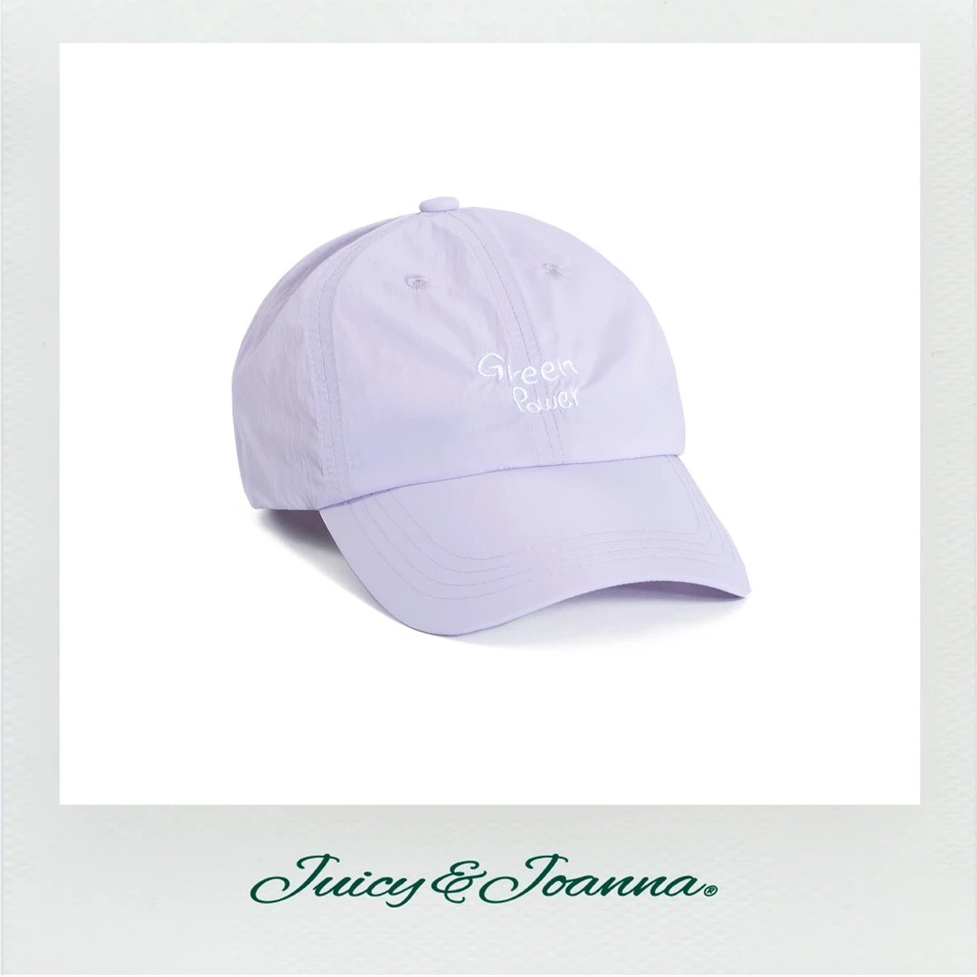 JUICY&JOANNA/橘子樱桃轻薄刺绣软顶棒球帽