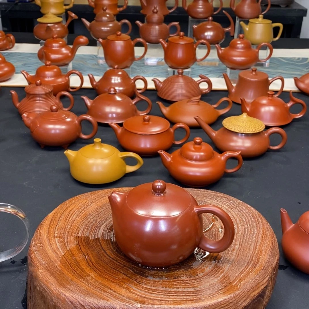 紫砂茶壶潮州手拉壶