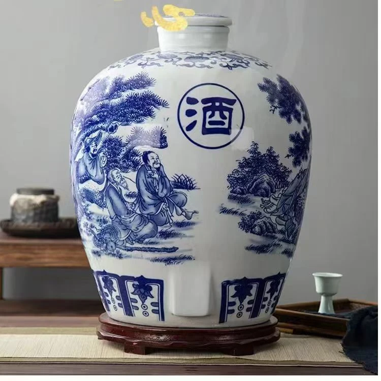皖古玉液特调浓香型口粮酒 柔和典雅纯粮白酒52度5L