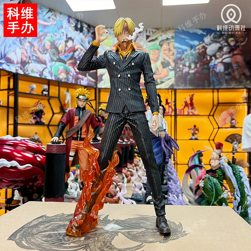 【科维动漫社】梦幻山治黑色32cm 海贼王手办潮玩摆件送人 现货直发