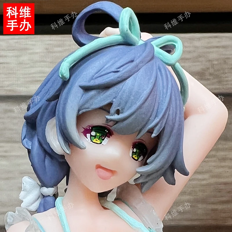 【科维动漫社】泳装洛天依20cm 美少女可爱车载摆件送人 现货直发