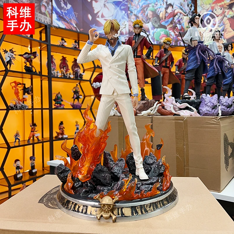 【科维动漫社】梦幻山治白色37cm 海贼王手办潮玩摆件送人 现货直发