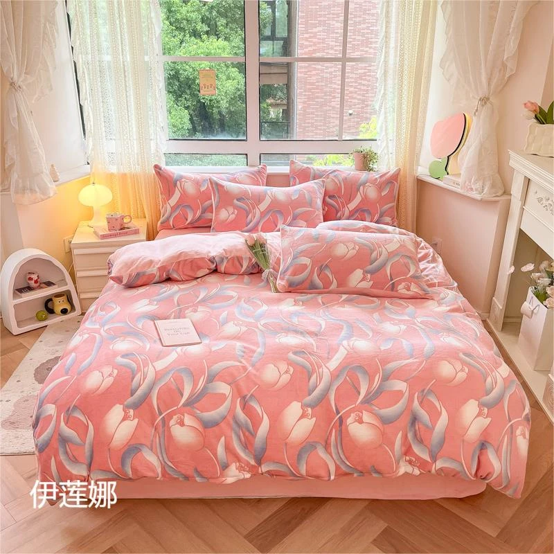 A类 母婴级  秋冬高克重加厚保暖牛奶绒单被罩 柔软细腻 床上用品