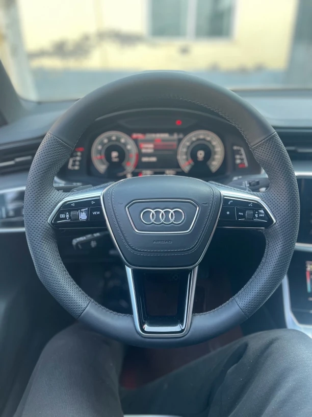 适用于奥迪A6专车专用手缝全包把套方向盘套