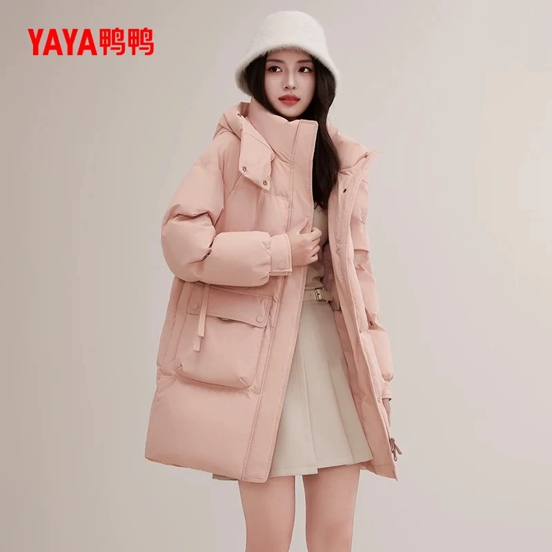 2024新款好羽绒休闲百搭冬季长款加厚羽绒服YE4B604265L