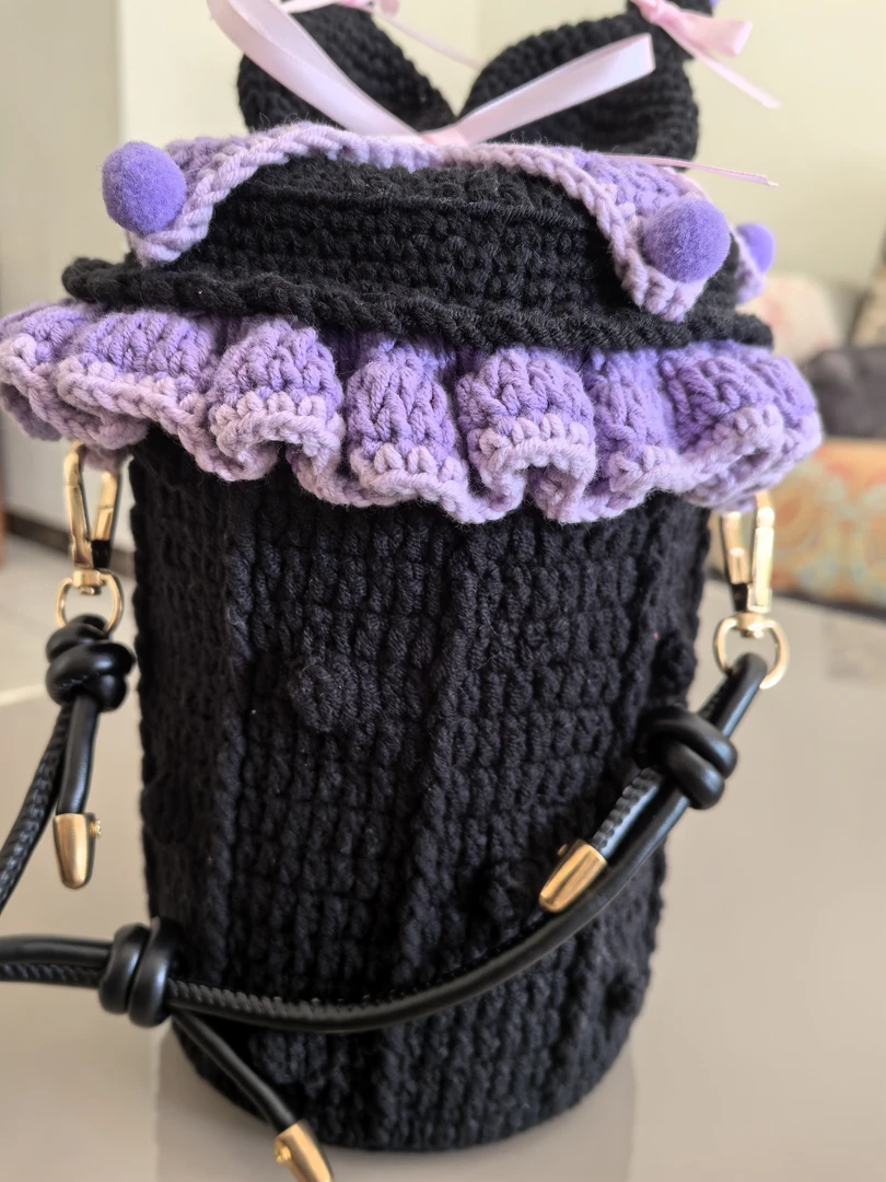 壮壮编织-浮力水桶包-单肩斜挎包包