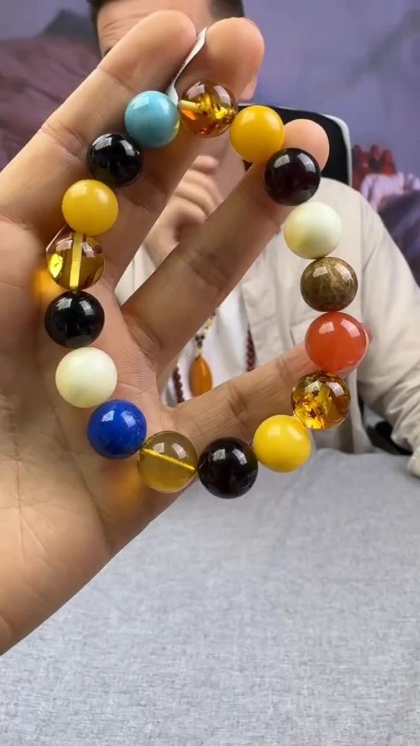 【闪购商品】琥珀手串未镶嵌627