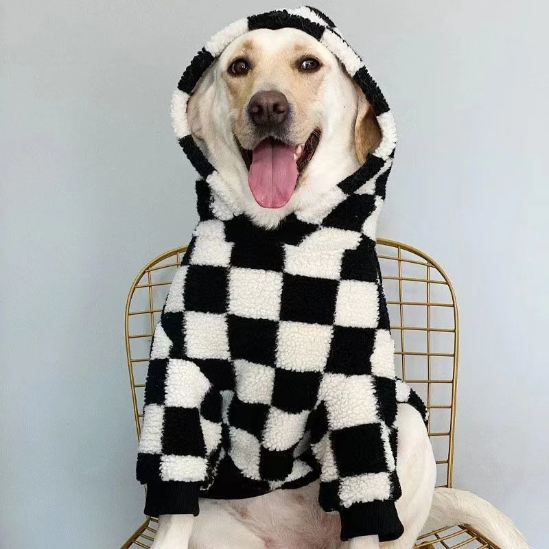【ins超火!】中大型犬狗狗衣服秋冬款金毛拉布拉多萨摩耶宠物衣服