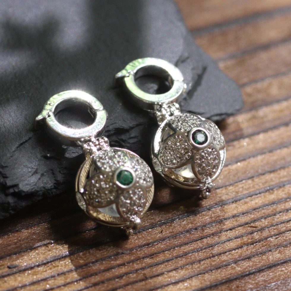 【大猫珠宝】锦囊妙计 白水晶宝囊吊坠多样性发货 JYDM23121505