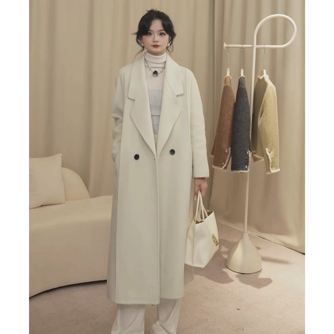 【婉婉专属】24365新款时尚毛呢外套